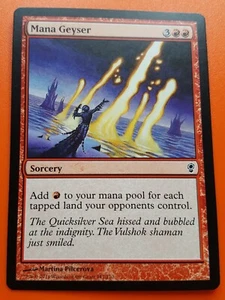 1x MANA GEYSER - Conspiracy/Games Night/Fifth Dawn - MTG - Magic the Gathering - Picture 1 of 3