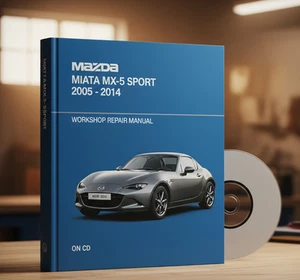 MAZDA MIATA MX-5 SPORT 2005-2014 Workshop Repair Manual on CD. - Picture 1 of 1