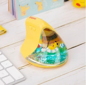 Pokémon Wireless Vertical Mouse Pikachu Ergonomic Bluetooth RF 2.4GHz 1200DPI - Picture 1 of 8