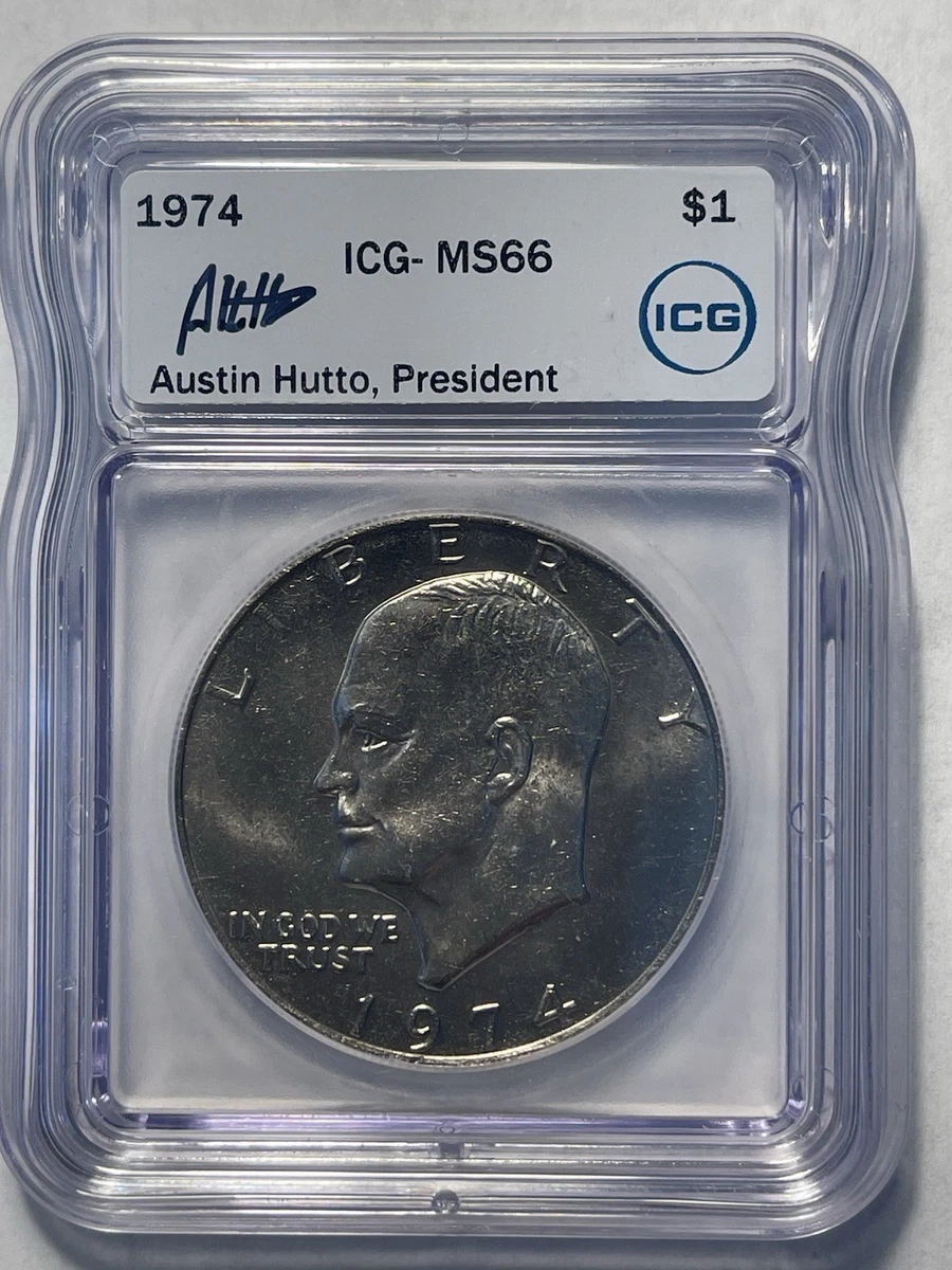 MS 66 Graded 1974 Eisenhower Dollars (1971-1978) for sale | eBay