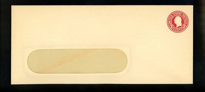 US Postal Stationery U429hw Mint Envelope 2c Washington Die 9 Window issued 1915 - Image 1 of 2