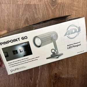 AmericanDJ Battery Pinpoint GO TW LED Pinspot Cool White, Warm White/Amber - Picture 1 of 10