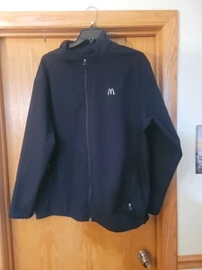 McDonald's Apparel Jacket Size 3XL Softshell Fleece Lined Zip Up Employee - Picture 1 of 3