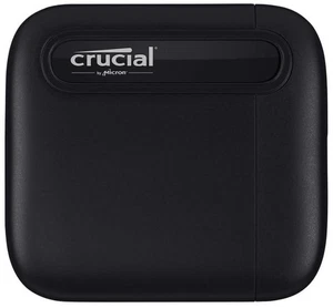 Crucial X6 1TB Portable SSD - Up to 800MB/s - USB-C 3.2 SSD | CT1000X6SSD9 - Picture 1 of 3