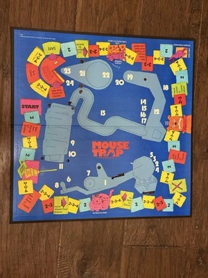 Tablero de juego Mouse Trap 1986. Este anuncio es solo para el tablero de juego. Foto 1 de 4