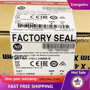 Controller 16 punti sigillato AB 1763-L16BBB SER B MicroLogix 1100 US Free Tax - Foto 1 di 4