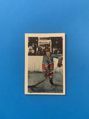 52/53 Parkhurst #19 Ed Slowinski New York Rangers casi nuevo Foto 1 de 2