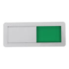 Privacy Meeting Room Door Sign Indicator for Office Hotel (Silver)-RS