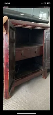 Asian Oriental Chinese Antique Side Cabinet / Storage • 300$