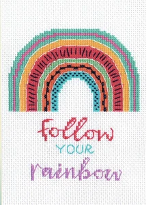 Kreuzstich Set ~ Dimensions Follow Your Rainbow #70-65213 SALE! - Bild 1 von 3