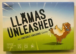 Llamas Unleashed Game by Unstable Unicorns Card Game 14+~Complete - Picture 1 of 3