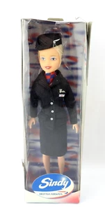 New Sindy Doll Lmtd Ed Brisitsh Airways Airline Cabin Crew Doll Box Uniform - Picture 1 of 5