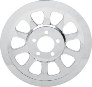 Drag Specialties 1201-0444 Chrome Pulley Cover for Harley FXD Dyna Glide 07-17 - Picture 1 of 1