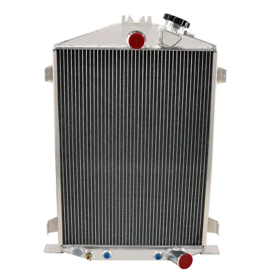4-ROW CORE RADIATOR For 1932 FORD HI HIGH BOY STREET RAT ROD Model 18 B ALLOY Foto 1 de 4