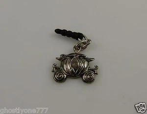 Cinderella's coach pumpkin cell phone charm ear cap dust plug  fits ipad too   - Picture 1 of 2