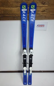 Salomon Race GS 159 cm esquí + Salomon 10 fijaciones deportes de invierno aventura - Imagen 1 de 13