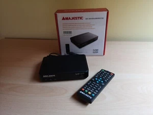 MAJESTIC DEC 661HD/USB/REC/S2 Digital Decoder DVBT2 DVB S2 REC - Bild 1 von 3