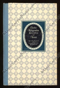 1929 Electric Refrigerator Recipes Cooking American Food General Electric Fridge - Picture 1 of 1