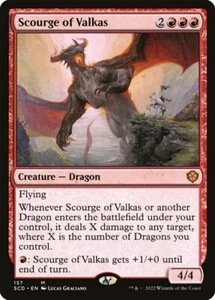 MTG - SCOURGE OF VALKAS - Starter Commander (M) - Picture 1 of 1