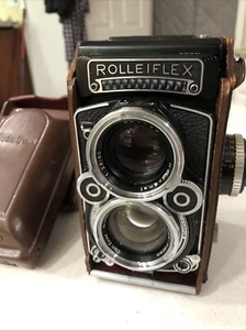 Rolleiflex 2.8F TLR, Planar 80mm - Exl't Cond, Working Meter, In USA - Picture 1 of 21