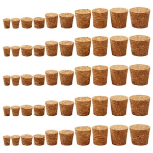 100Pcs Bottle Plugs Wine Corks for Opened Beverage Preservation - Picture 1 of 12