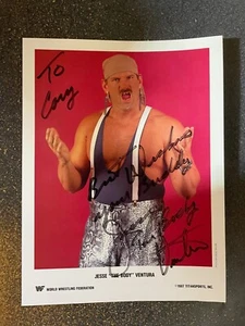 HANDSIGNIERTES BILD JESSE VENTURA AUS DEM CORY B. KONVOLUT SEHR SCHÖN SIEHE BILD - Bild 1 von 2