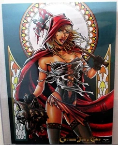 Grimm Fairy Tales #1 variant cover poster ~ Zenescope 18" x 24"  Shaw WW cover - Picture 1 of 1