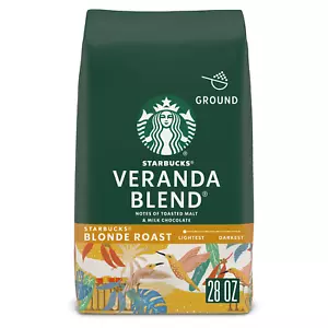Veranda Mischung blond gerösteter gemahlener Kaffee - 28 Oz Arabica Bohnen - Bild 1 von 11