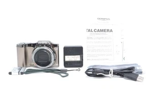 Exc+5 Olympus S Series SZ-11 14.0mp 20x Zoom Digital Camera Silver Tested Works - Picture 1 of 15