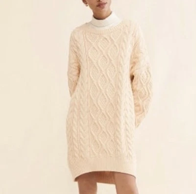 Vestido Suéter Anthropologie Mare Manga Mare Para Mujer Talla XS Rosa/Melocotón Foto 1 de 4