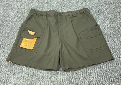 Pantalones Cortos de Senderismo Savane Para Hombres 44 Verde Oliva Carga UPF 30 Rendimiento Ecológico Exterior Foto 1 de 4