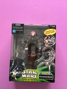 Star Wars Power of the Jedi Mega Action Destroyer Droid 2000 Hasbro 84538 NEW - Picture 1 of 6