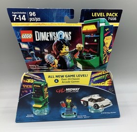 Lego Dimensions - 71235 - Midway Retro Gamer Level Pack BRAND NEW - Unopened