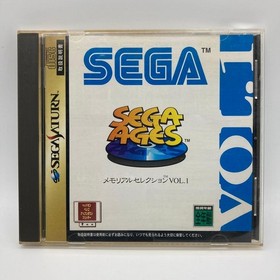 Sega Ages Memorial Selection Vol 1 Sega Saturn SS Japan Import Used with Case