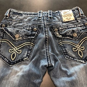 Rock Revival Jeans "Aiden" Made For The Buckle Relaxed Straight 32x31 Flap Pocke - Bild 1 von 24