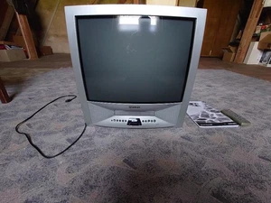 Philips TV-Video Combi 21V335, silber, 50 cm Bildröhre - Bild 1 von 4