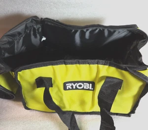 Bolsa de herramientas Ryobi almacenamiento 12X8X8 pulgadas con cremallera 903209066 - Imagen 1 de 4