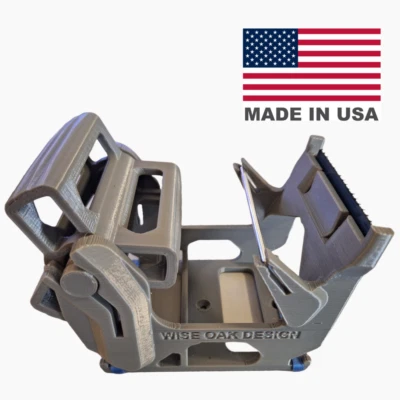 Очень широкий 3-дюймовый высокопрочный настольный ручной дозатор упаковочной ленты - Изображение 1 из 4