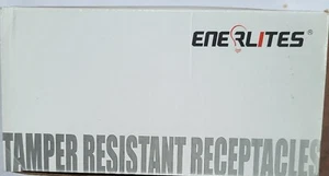 10 PACK 15A DECORATOR RECEPTACLE OUTLET, TAMPER RESISTANT 3-WIRE SELF GROUNDING - Picture 1 of 4