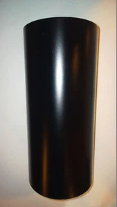 Matte Black Vinyl -12" width roll -Sign Decal Sheet -Matte Finish -BY THE FOOT - Picture 1 of 1