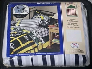 NFL Vintage '98 Dallas Cowboys Football 3 Piece Twin Sheet Set Bibb Co USA - Picture 1 of 4