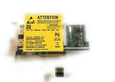 RW9KF 0RW9KF New Dell QLE2562L 2 x 8GB Dual Port Fiber Channel FC HBA PCI-e Card - Image 1 of 3