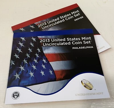 2013 US Uncirculated Coin Sets P&D - Image 1 of 2