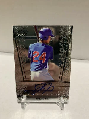 2011 Leaf Metal Draft #HL1 Hak-Ju Lee Autograph AUTO Rookie RC - Image 1 of 2