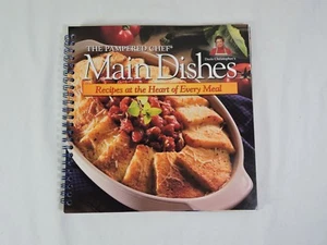 The Pampered Chef Main Dishes Cookbook Spiral Bound - Recipes at the Heart  - Picture 1 of 6