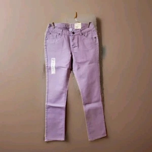 Total Girl Purple Skinny Jeans Girls Size 14 NWT - Picture 1 of 9