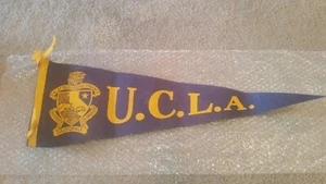 Bandera de banderín vintage de UCLA con sello escolar 26" - Imagen 1 de 2