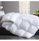 Cosybay Feather Down Comforter Queen Size - All Season White Down Duvet Inser...