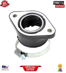 Right Carburetor Intake Manifold Boot W/Clamp for Suzuki 13110-45100 - Picture 1 of 2