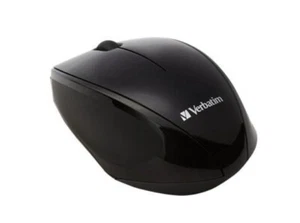 Verbatim Wireless Multi-Trac Blue LED Optical Mouse, Black - Picture 1 of 2